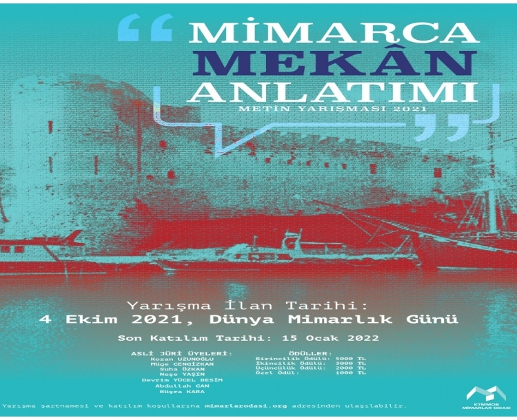 “Mimarca Mekân Anlatımı” Metin Yarışması 2021