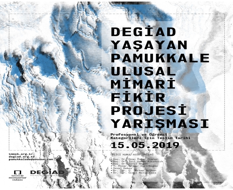 DEGİAD Yaşayan Pamukkale Ulusal Mimari Fikir Projesi Yarışması