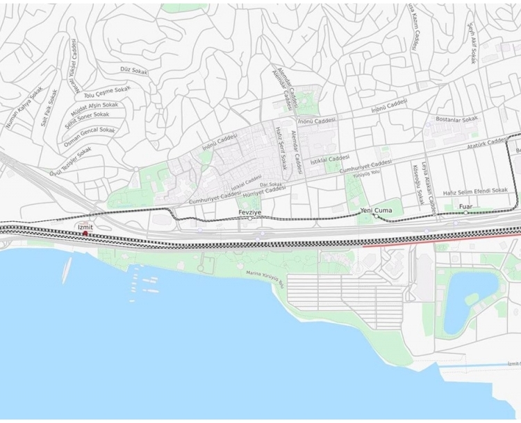 İzmit Belediyesi Fethiye Caddesi Yeniden Düzenleme Yarışması