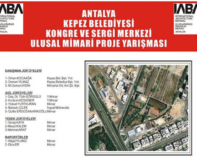 Antalya Kepez Belediyesi Kongre ve Sergi Merkezi Ulusal Mimari Proje Yarışması